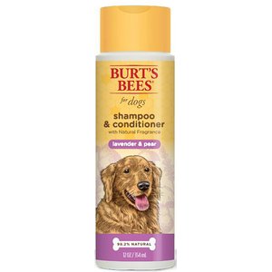 Burt's Bees Lavender Pear Dog Shampoo & Conditioner, 12-oz bottle