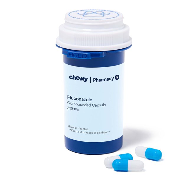 FLUCONAZOLE COMPOUNDED Capsule for Dogs & Cats, 225mg, 1 Capsule