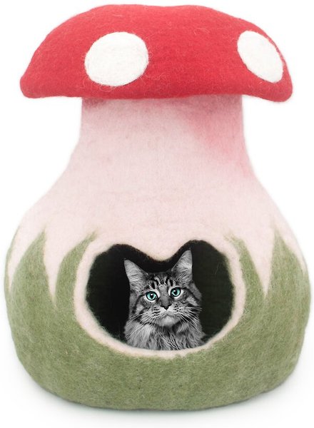 Whisker's Home Blue Marble Cat Cave