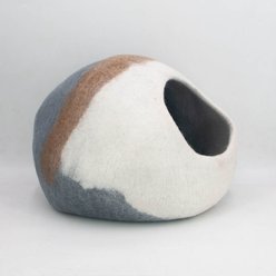 Whisker's Home Three Layer Cat Cave slide 2 of 7