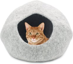 Whisker's Home Natural Plain Cat Cave, Light Grey