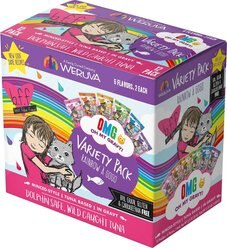 BFF Rainbow A Gogo Variety Pack Wet Cat Food Pouches, 3-oz, case of 24