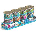 BFF OMG Rainbow Road Variety Pack Grain-Free Canned Cat Food, 2.8-oz, pack of 12, bundle of 2