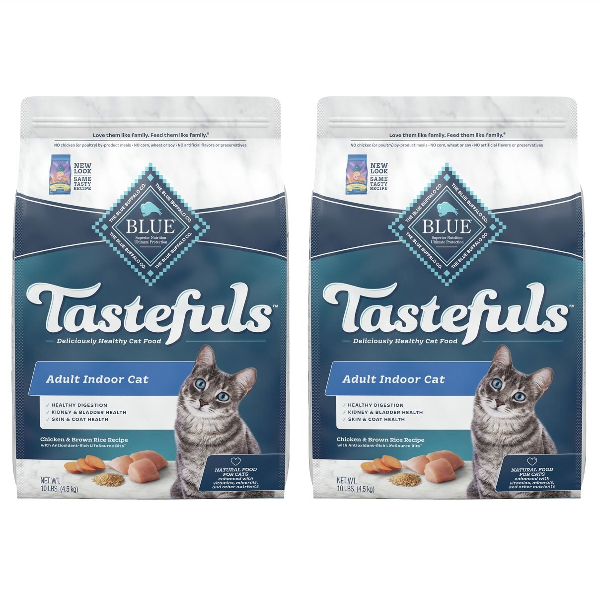 BLUE BUFFALO Indoor Health Chicken & Brown Rice Recipe Adult Dry Cat