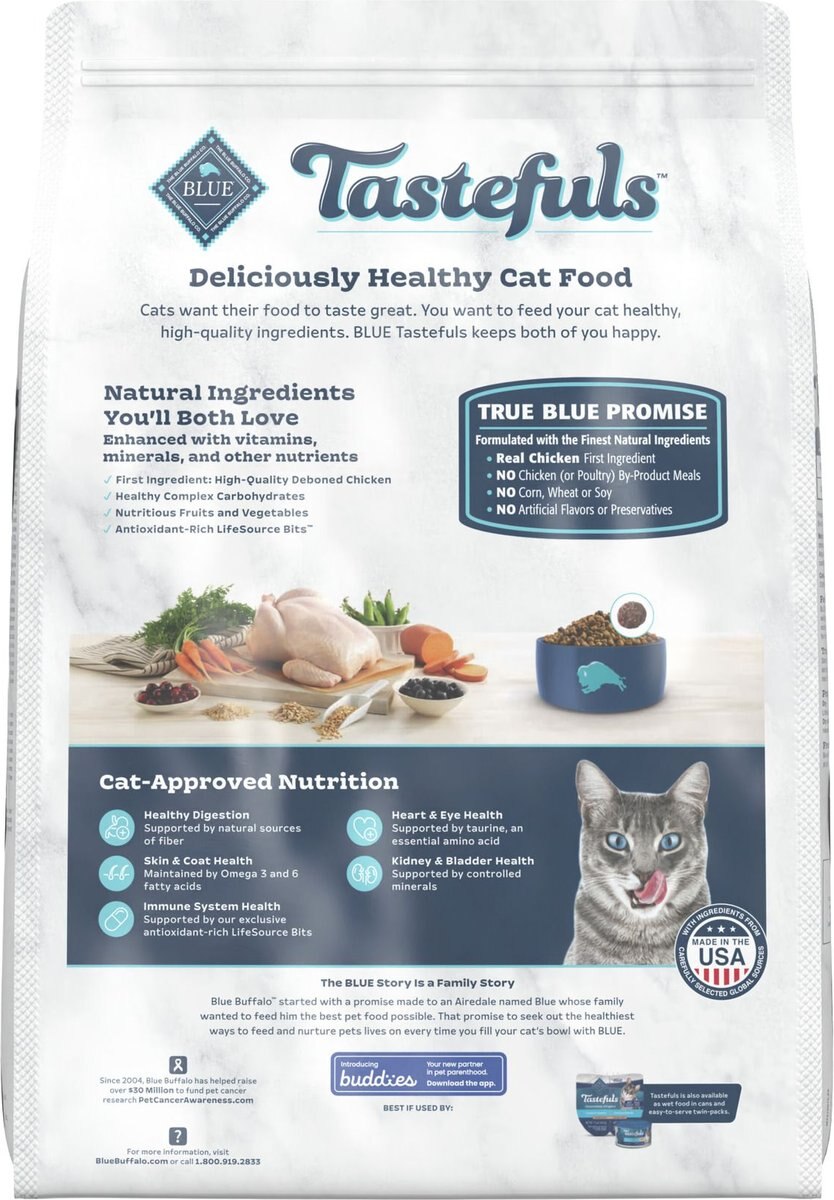 BLUE BUFFALO Indoor Health Chicken & Brown Rice Recipe Adult Dry Cat