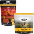 Team Treatz Disney Lion King Chicken Flavored Tartar Control Dental Chew + American Journey 100% Chicken Freeze-Dried Grain-Free Cat Treats