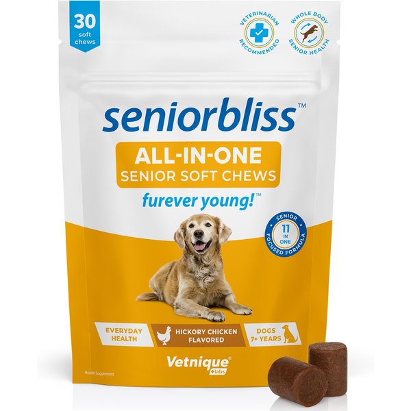 HEALTHY BREEDS Chihuahua Senior Care Soft Chews Dog Supplement, 100 ...