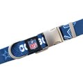 Littlearth NFL Premium Dog & Cat Collar, Dallas Cowboys, Large