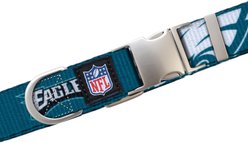 Littlearth NFL Premium Dog & Cat Collar, Philadelphia Eagles, Medium