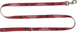 Littlearth NFL Premium Dog & Cat Lead, Arizona Cardinals, 3/4-in