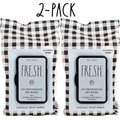 Rae Dunn FRESH. Deodorizing Dog Wipes, 150 count, 2 pack