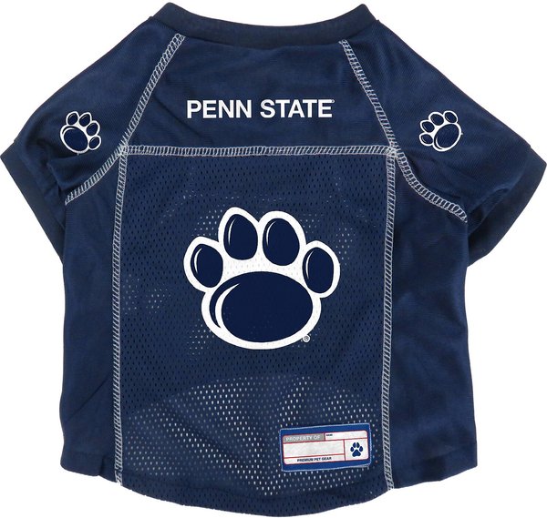 Littlearth NCAA Basic Dog & Cat Jersey, Penn State Nittany Lions, Small slide 1 of 6
