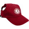 Littlearth NCAA Dog & Cat Baseball Hat, Alabama Crimson Tide, Small