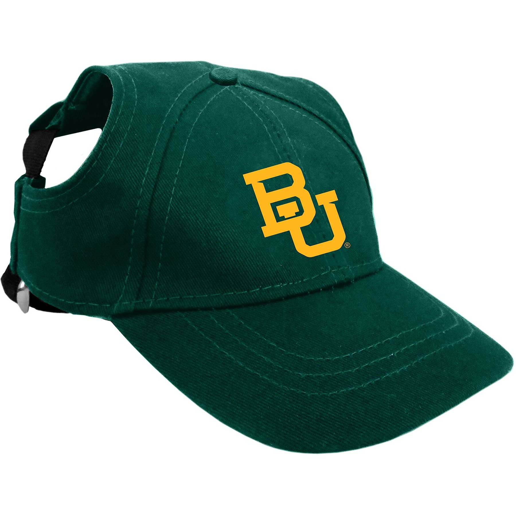 Littlearth NCAA Dog & Cat Baseball Hat, Baylor Bears, Small