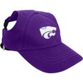 Littlearth NCAA Dog & Cat Baseball Hat, Kansas State University, Small