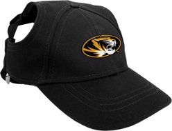 Littlearth NCAA Dog & Cat Baseball Hat, Missouri Tigers, Large