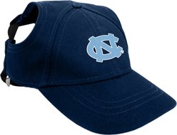 Littlearth NCAA Dog & Cat Baseball Hat, North Carolina Tar Heels, Medium