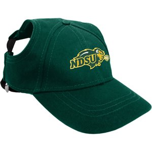 Littlearth NCAA Dog & Cat Baseball Hat, North Dakota State Bison, X-Large