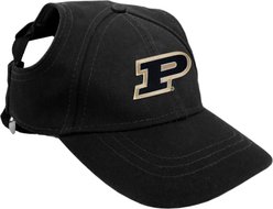 Littlearth NCAA Dog & Cat Baseball Hat, Purdue Boilermakers, Large