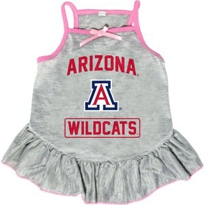 Littlearth NCAA Dog & Cat Dress, Arizona Wildcats, X-Small