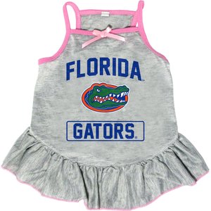 Littlearth NCAA Dog & Cat Dress, Florida Gators, Large