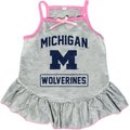 Littlearth NCAA Dog & Cat Dress, Michigan Wolverines, Small