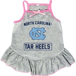 Littlearth NCAA Dog & Cat Dress, North Carolina Tar Heels, X-Small