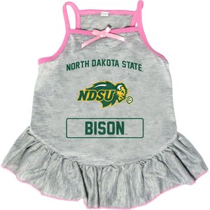 Littlearth NCAA Dog & Cat Dress, North Dakota State Bison, X-Large