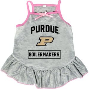 Littlearth NCAA Dog & Cat Dress, Purdue Boilermakers, Small