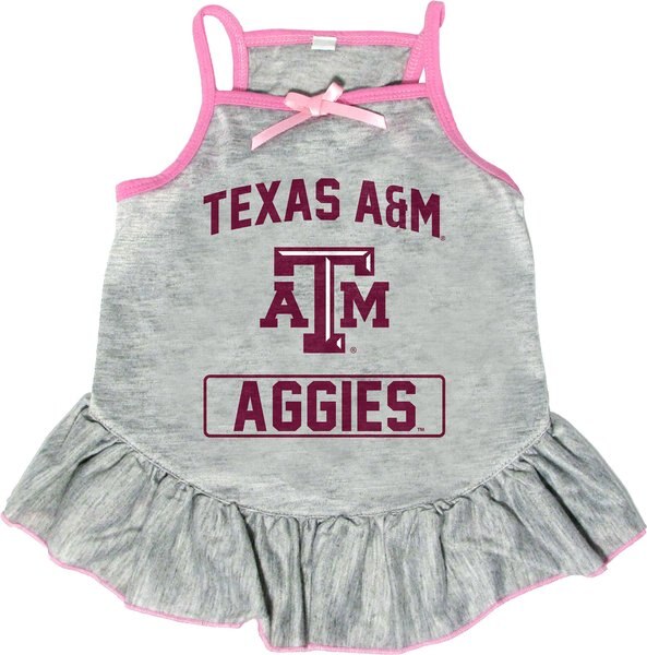 Littlearth NCAA Dog & Cat Dress, Texas A & M University, X-Small slide 1 of 3