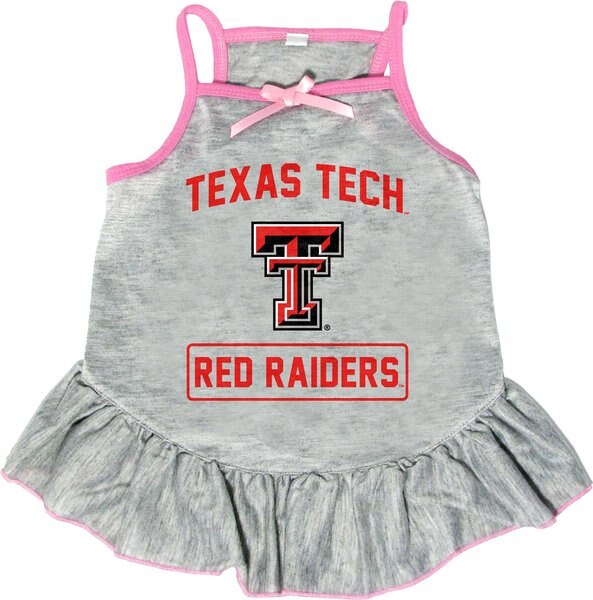 Littlearth NCAA Dog & Cat Dress, Texas Tech Red Raiders, X-Large slide 1 of 3