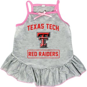 Littlearth NCAA Dog & Cat Dress, Texas Tech Red Raiders, X-Large