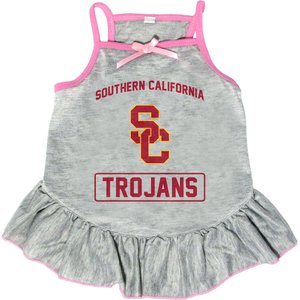 Littlearth NCAA Dog & Cat Dress, USC Trojans, X-Large