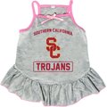 Littlearth NCAA Dog & Cat Dress, USC Trojans, Small
