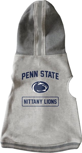 Littlearth NCAA Dog & Cat Hooded Crewneck Sweater, Penn State Nittany Lions, X-Small slide 1 of 5
