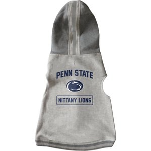 Littlearth NCAA Dog & Cat Hooded Crewneck Sweater, Penn State Nittany Lions, X-Large