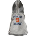 Littlearth NCAA Dog & Cat Hooded Crewneck Sweater, Syracuse Orange, Teacup