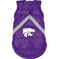 Littlearth NCAA Dog & Cat Puffer Vest, Kansas State University, Medium