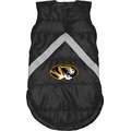 Littlearth NCAA Dog & Cat Puffer Vest, Missouri Tigers, X-Small