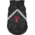 Littlearth NCAA Dog & Cat Puffer Vest, Texas Tech Red Raiders, X-Small