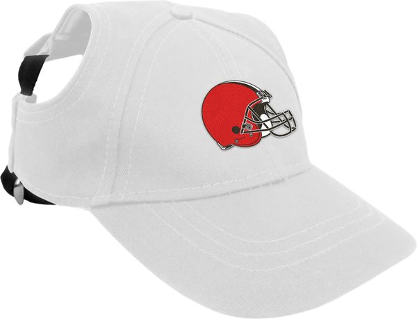 Littlearth NFL Dog & Cat Baseball Hat, Cleveland Browns, X-Small slide 1 of 3