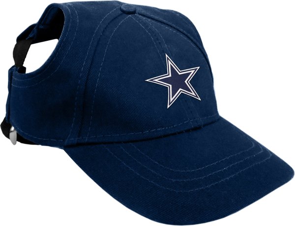 Littlearth NFL Dog & Cat Baseball Hat, Dallas Cowboys, Small slide 1 of 2