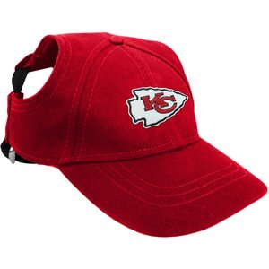 Littlearth NFL Dog & Cat Baseball Hat, Kansas City Chiefs, Large