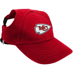 Littlearth NFL Dog & Cat Baseball Hat, Kansas City Chiefs, Small