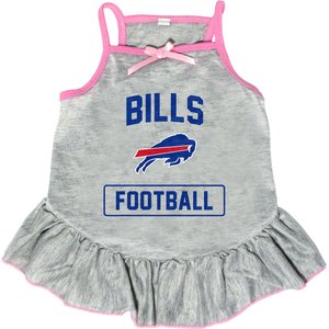 Littlearth NFL Dog & Cat Dress, Buffalo Bills, Medium