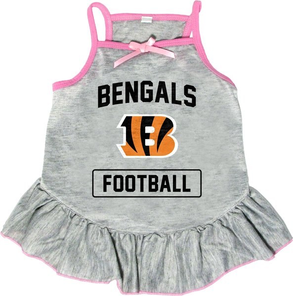 Littlearth NFL Dog & Cat Dress, Cincinnati Bengals, X-Large slide 1 of 3