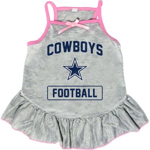 Littlearth NFL Dog & Cat Dress, Dallas Cowboys, X-Large