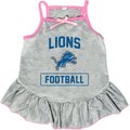 Littlearth NFL Dog & Cat Dress, Detroit Lions, Small