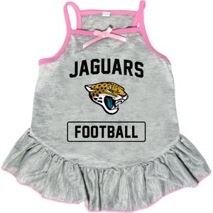 Littlearth NFL Dog & Cat Dress, Jacksonville Jaguars, X-Large