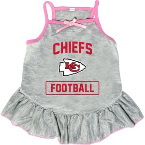 Littlearth NFL Dog & Cat Dress, Kansas City Chiefs, Large